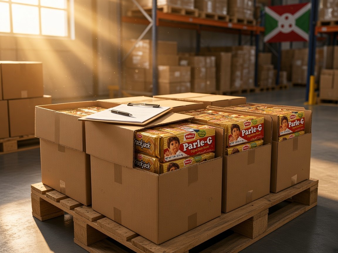 Imported FMCG inspected for distribution in Burundi